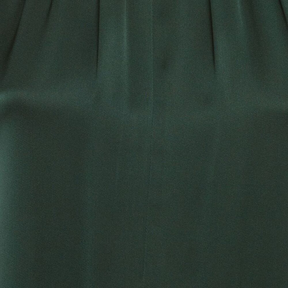 Celine Green Silk Shift Mini Dress S - Picture 4 of 6